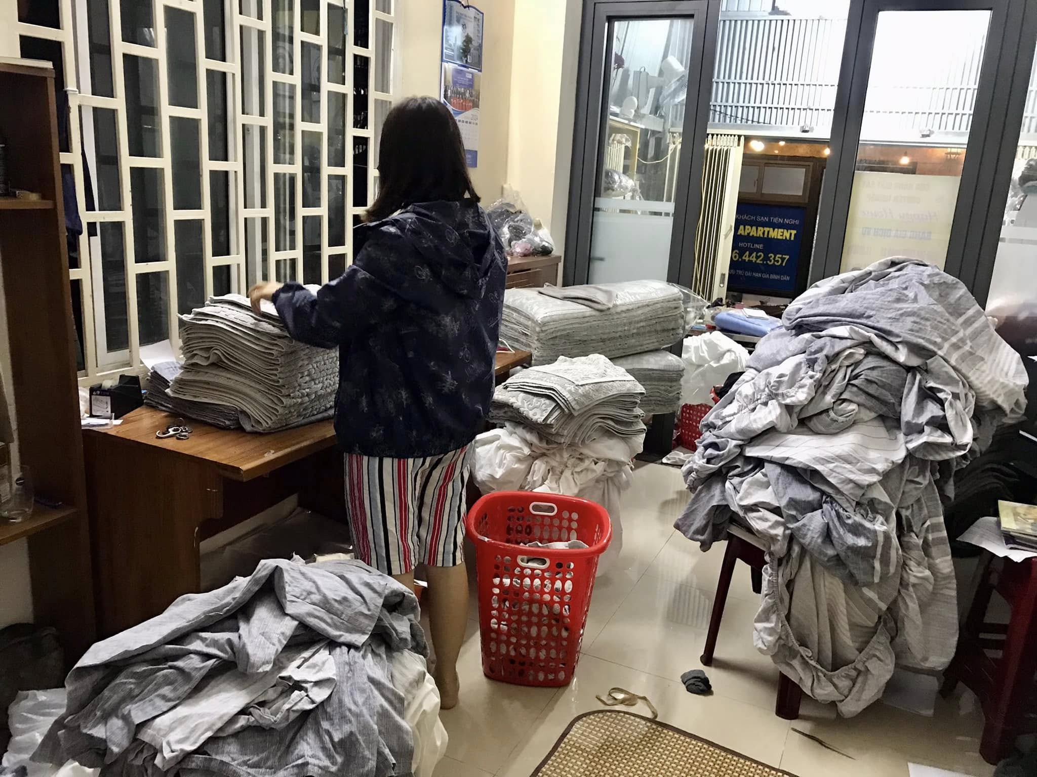 Giặt công nghiệp cho doanh nghiệp